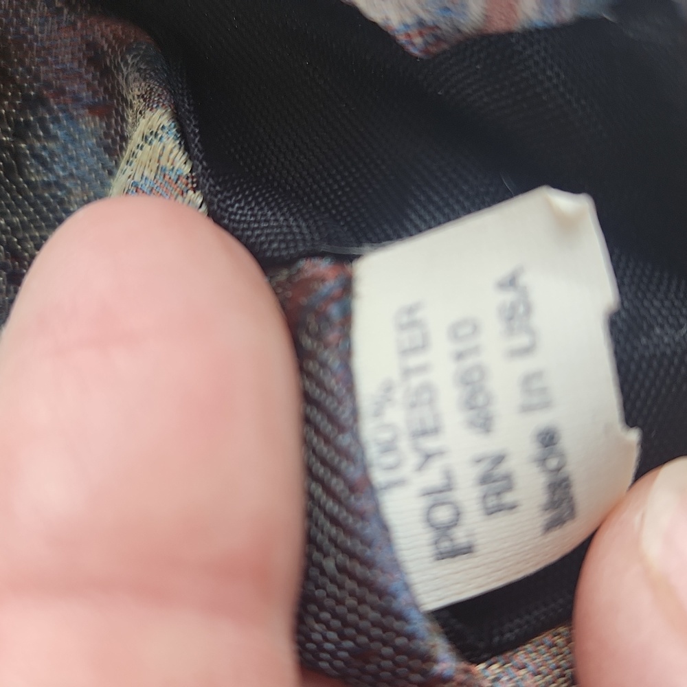 Flying Scotsman Collection vintage retro tie brown purple! - Picture 3 of 5